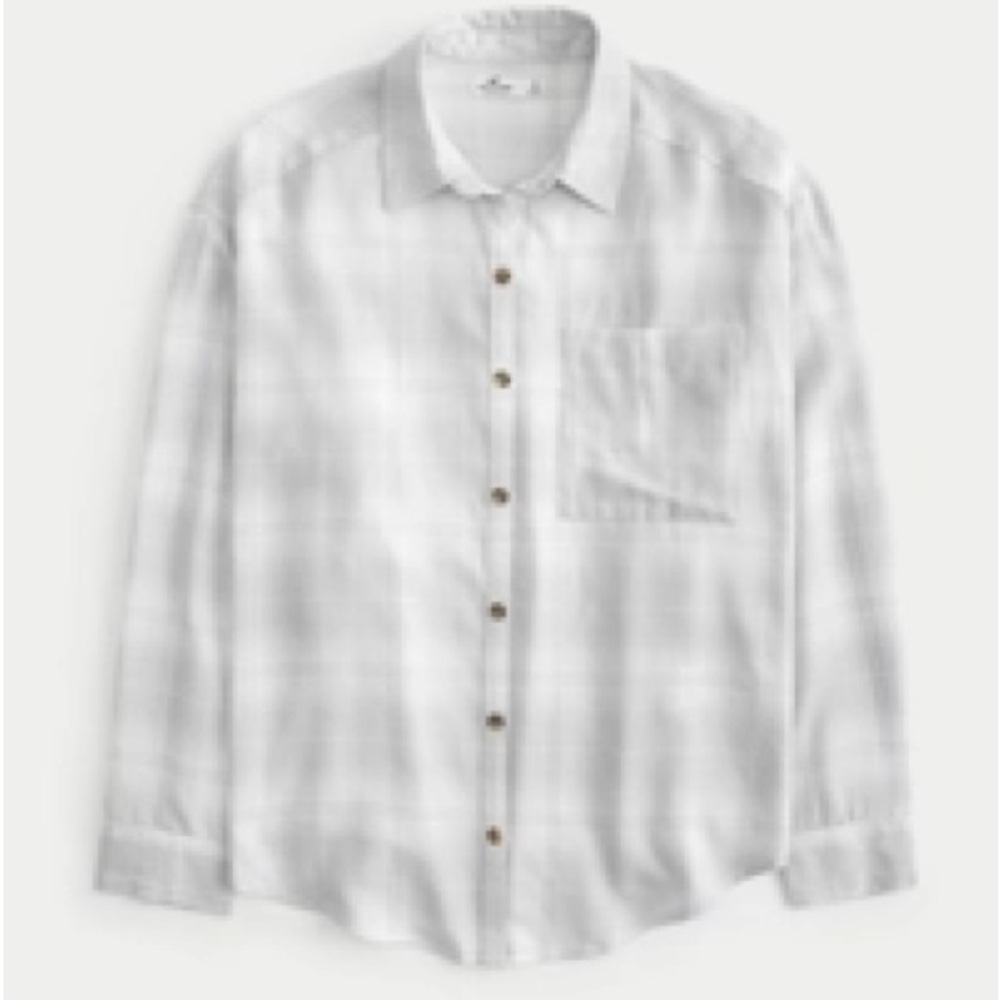 Hollister Oversized Flannel Shirt